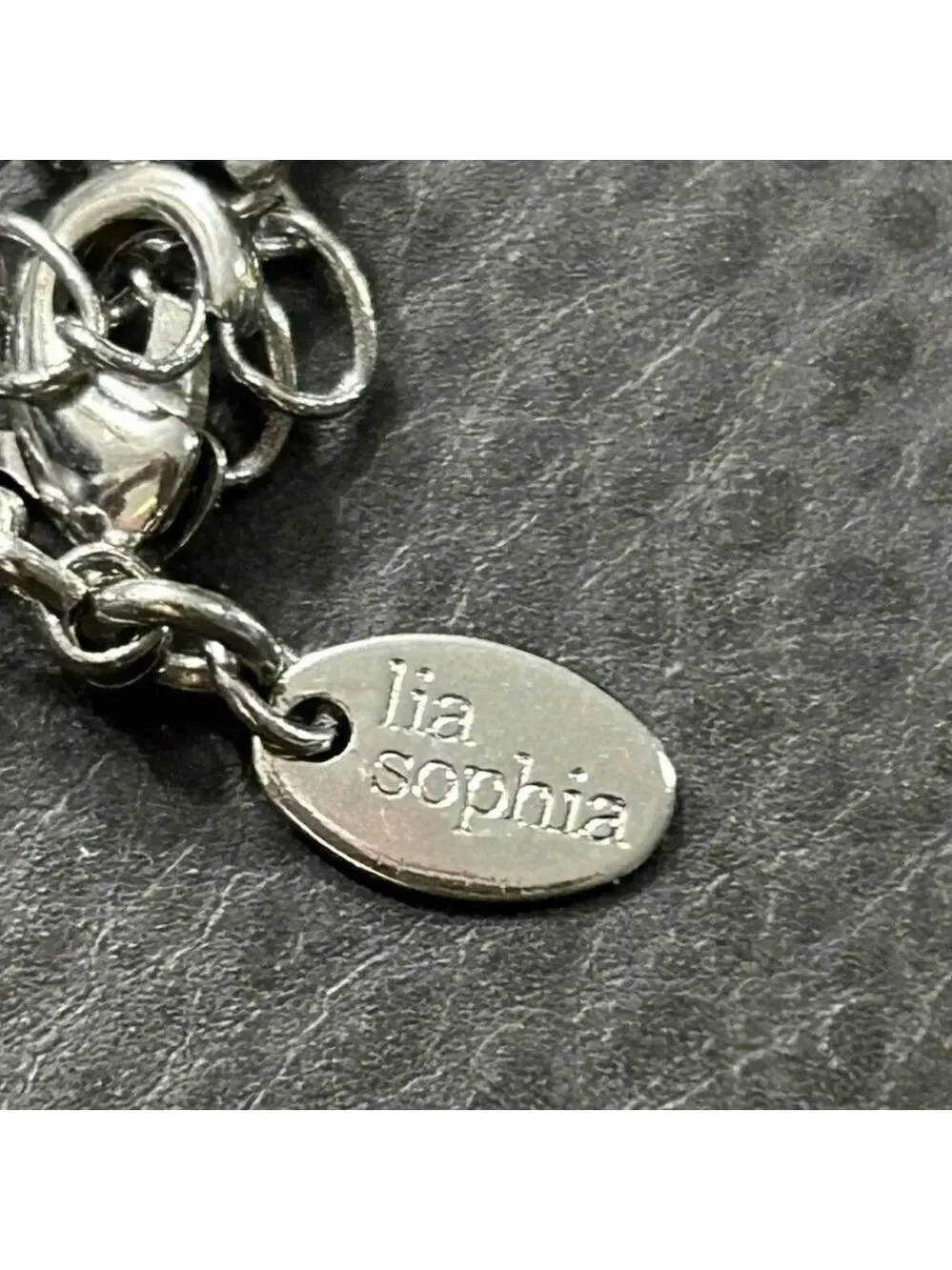 Green And Blue Lia Sophia Necklace - Picture 5 of 12